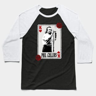 Vintage Card Phil Collins Baseball T-Shirt